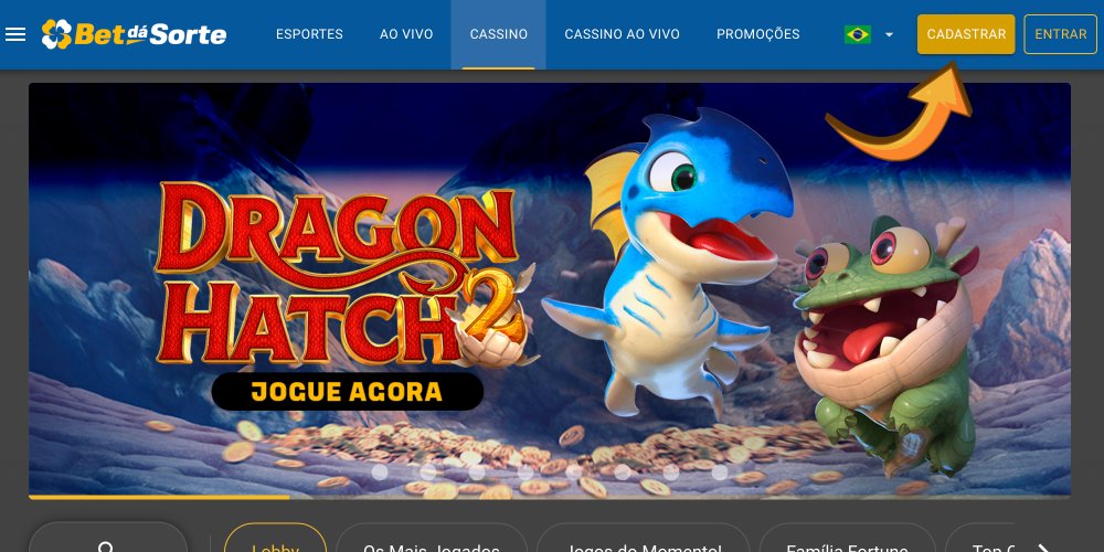 abrir o site e clicar em registrar-se