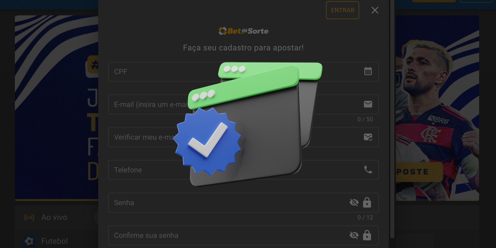 conta de verificação