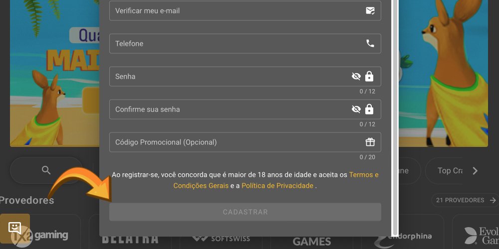 Aceite o contrato de usuário e conclua o registro no Bet dá Sorte
